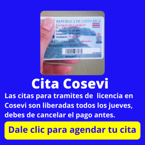 citas para licencia de conducir en el banco de costa rica bcr